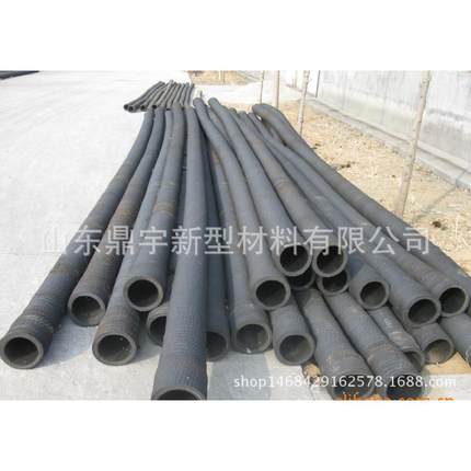 内径1526寸钢丝抽沙管吸沙耐磨夹布橡胶管帘线砂浆抽灰卸灰管