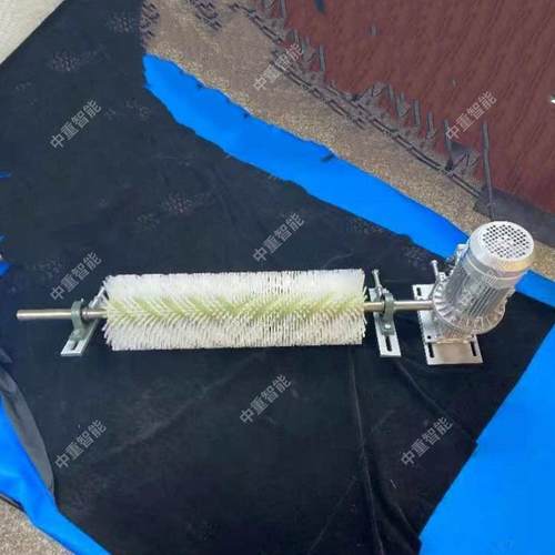 无动力滚刷清扫器阻燃抗静电性高耐磨性矿用无动力滚刷清扫器