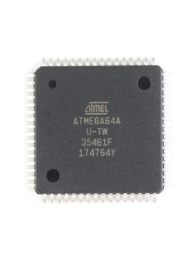 全新原装 ATMEGA64A-AU 封装qfp64 闪存芯片微控制器单片机IC