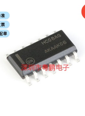 MC74HC08ADR2G SOIC-14 四路2输入与门 贴片逻辑芯片