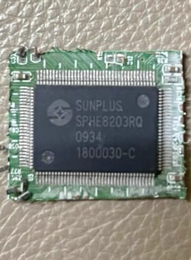 SPHE8203RQ QFP128封装 DVD解码芯片