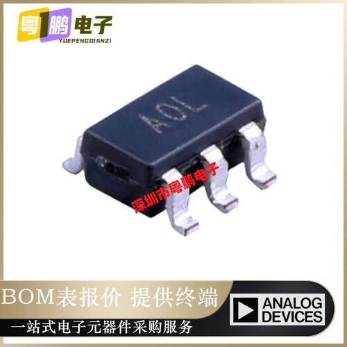 AD8628ARTZ-REEL7 贴片SOT-23-5 零漂移、单电源RRIO运算放大器IC