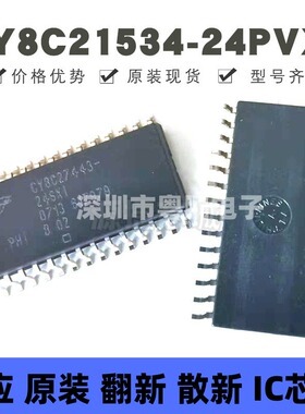 CY8C21534-24PVXI 贴片SSOP-28 微控制器 全新原装 提供BOM配单