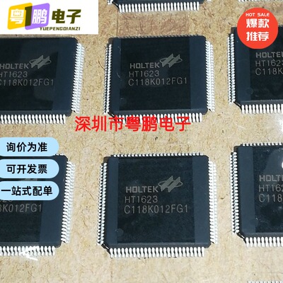 HT1623 LQFP-100 LCD液晶驱动芯片 驱动IC HT