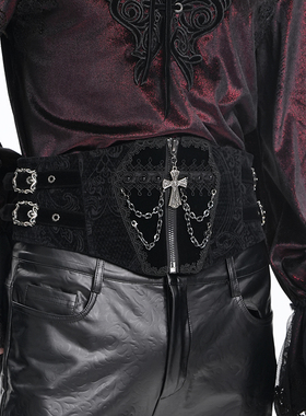 Devil fashion恶魔时尚腰封高级腰带修身束腰宫廷绅士【AS205】