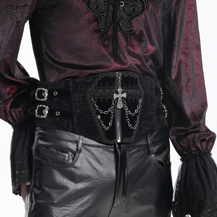 AS205 Devil 束腰宫廷绅士 腰封高级腰带修身 fashion恶魔时尚