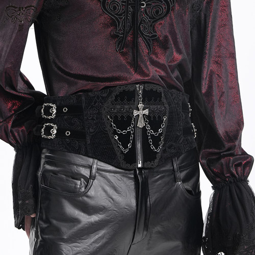 Devil fashion恶魔时尚腰封高级腰带修身束腰宫廷绅士【AS205】