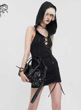 Devil fashion 恶魔时尚日常朋克骷髅长方包【AS126】