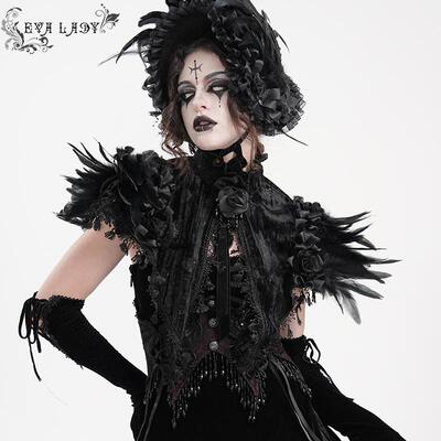 EVALADY恶魔时尚女装暗黑流苏
