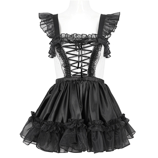 Devil fashion 欧根纱女仆性感连衣裙【SX023】