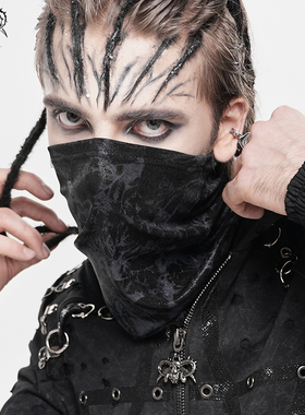 Devil fashion恶魔时尚 朋克面罩式围脖哥特配饰【AS267】