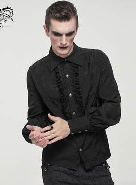 Devil fashion 日常哥特长袖衬衫【SHT08201 SHT08202】