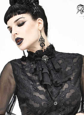 Devil fashion 哥特雪纺蕾丝领结亚文化配饰【AS08001 AS08002】