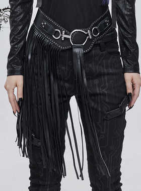 Devil fashion 恶魔时尚朋克流苏腰封【AS098】