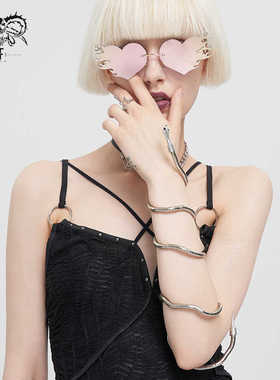 Devil fashion 恶魔时尚金属随意蛇（可做项圈或手环）【AS137】