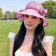时尚 沙滩太阳渔夫帽户外中老年盆帽ZL 遮阳帽子2026女士妈妈春夏季