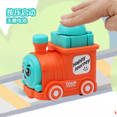 无需电池按压启动带储藏物火车