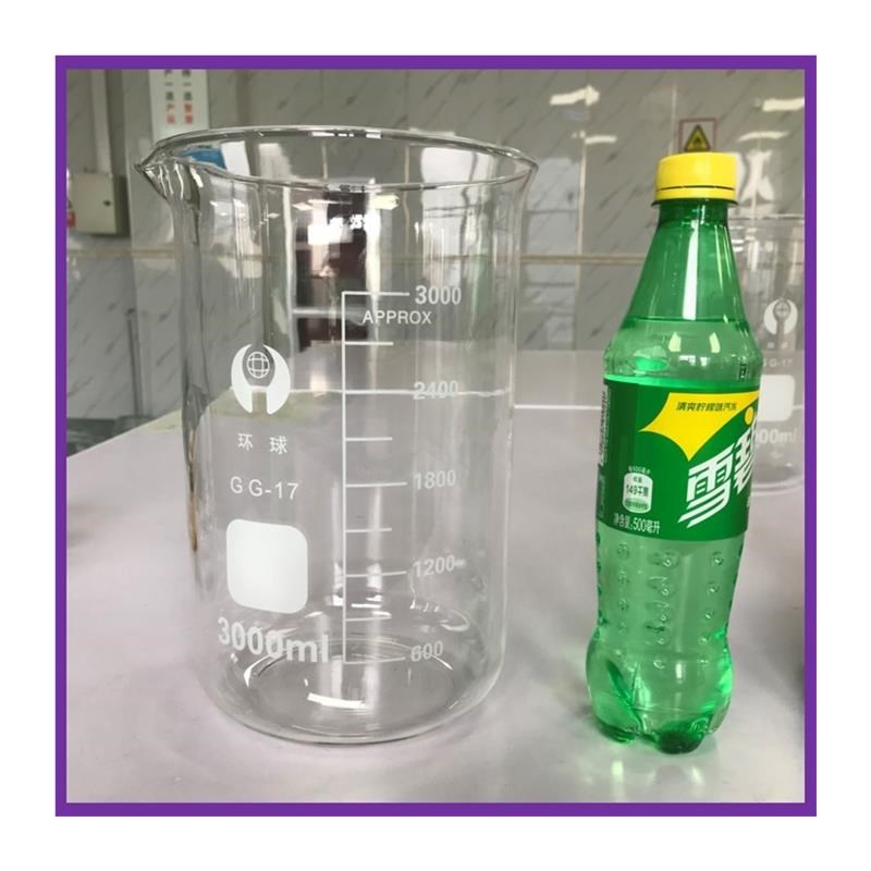 玻璃大烧杯刻度杯耐高温量杯带刻度10x00/2000/3000/5000ml实验室