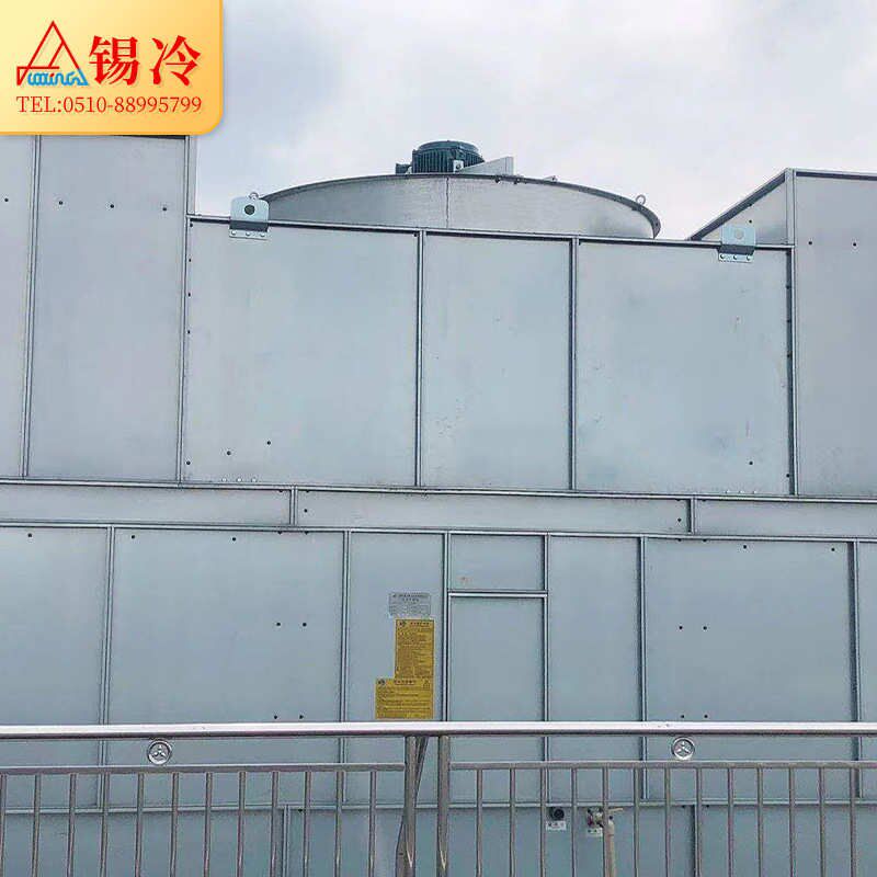 闭式冷却塔300t设备大型横流式工业大H小型方型玻璃钢凉水塔定 制