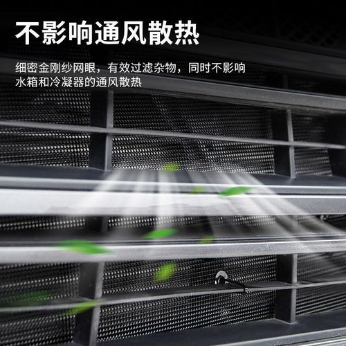 适用于21 22 23款r三菱阿图柯汽车水箱防虫网防老鼠蚊虫柳絮中网