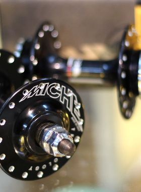 @BIKE FIXED GEAR 意大利MICHE 场M地花鼓 32孔 双死飞 黑