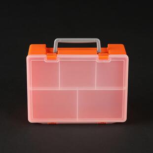 手提塑料a工具箱零件盒电子百拼积木收纳盒电学教学编程套件整理