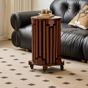 六合一叠叠凳实木家用可叠放餐桌凳新款客厅备用圆形可堆叠收纳凳