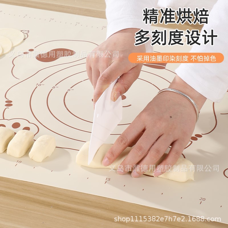 食品级加厚揉面垫硅胶垫家用案板擀面垫团购爆款大号厨房烘焙面垫