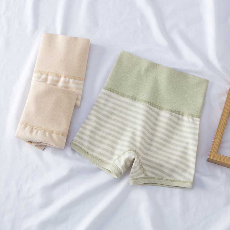 儿童内裤棉男女童彩棉超高要平角短裤护肚脐青少年内裤防着凉