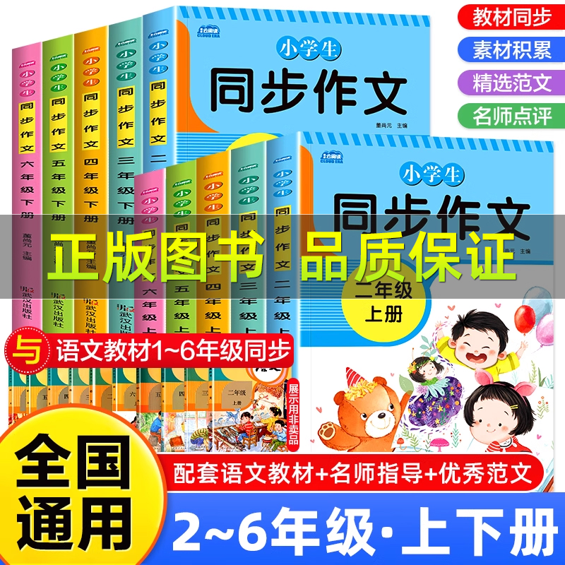2025新版小学生同步作文