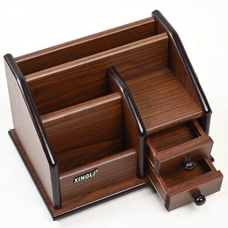 创意欧式客厅多功能手机遥控器茶几办公桌面文具收纳盒整理架