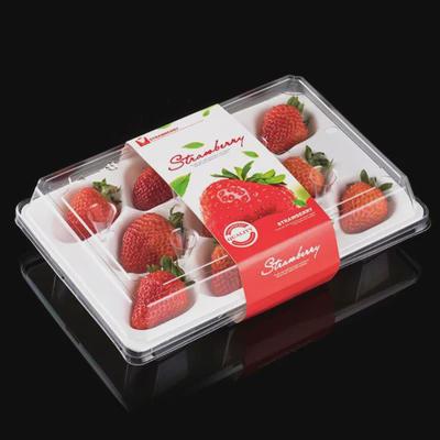 78N7b8N草莓篮采摘篮1斤-2斤-5斤塑料筐子手提水果篮镂空方形杨梅