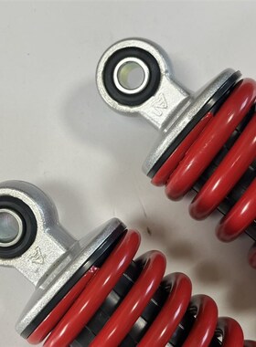 济南轻骑铃木UU125后减震器总成UYF125百年纪念版红色后避震总成
