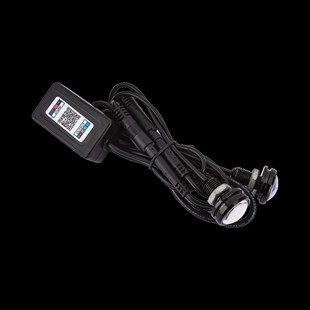 电动车12V48V60V72VLED灯泡爆闪飞机灯通用电压手机APPZ可控制幻