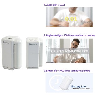 Evebot Handheld Printer Portable Printpen tattoo loXgo inkje
