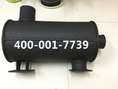 消声器 排气管 12V135 000A 76S1G 船用发电机 上柴6135