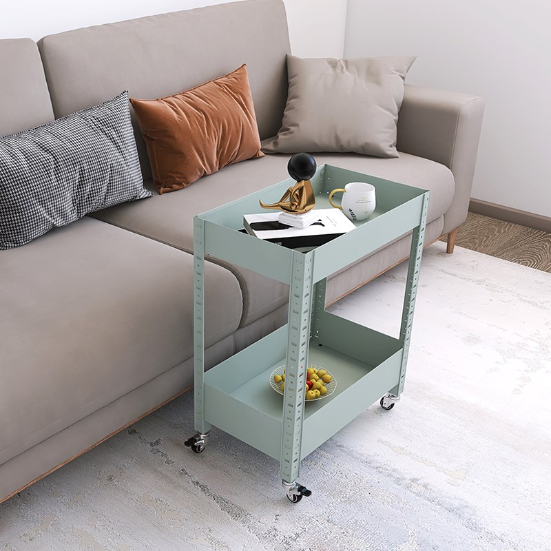 小推车边几客厅沙发移动茶几茶台家用置物架卧室床头柜万向轮角几