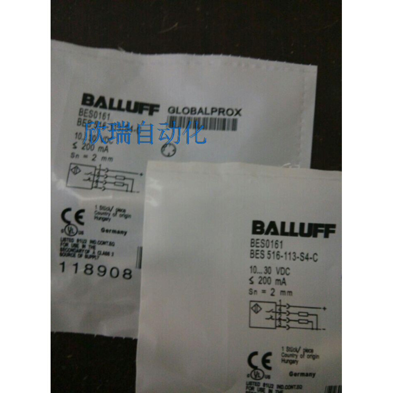 全新销售BALLUFF巴鲁夫接近开关BES M12MD-POC20B-BP02-003 电子/电工 感应开关 原图主图