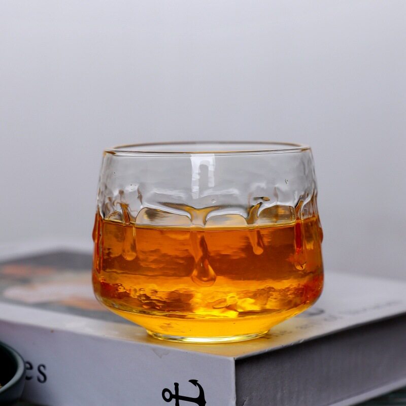 厂家直销式拿铁咖啡杯耐高温简约家用喝水杯高硼硅玻璃加厚单层杯