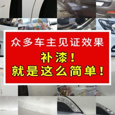 小车补漆笔汽车专用珍珠白色黑色银灰色汽车漆划痕修复喷漆金属漆
