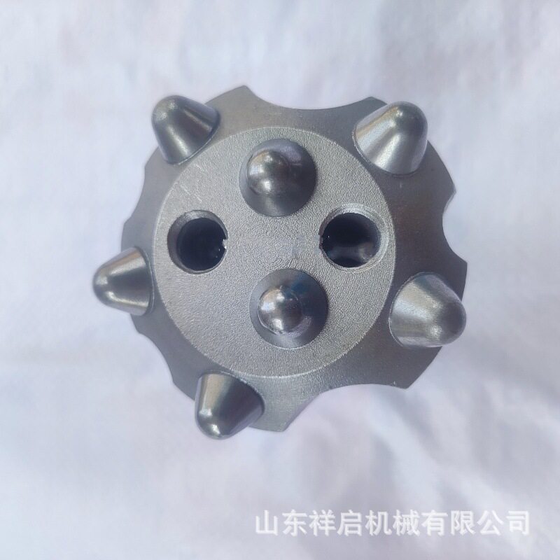 普兰卡十字球齿一字钻头一字耐磨硬质合金钻头7齿球齿钻头