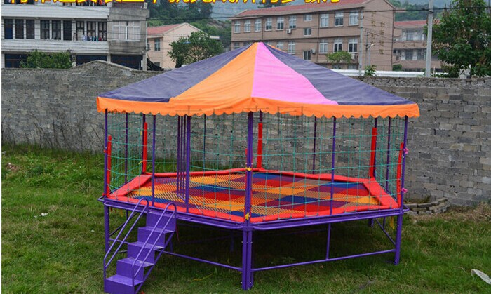 幼儿园室外大型蹦蹦床 户外游乐设备 儿童跳跳床 弹跳床 小孩蹦床