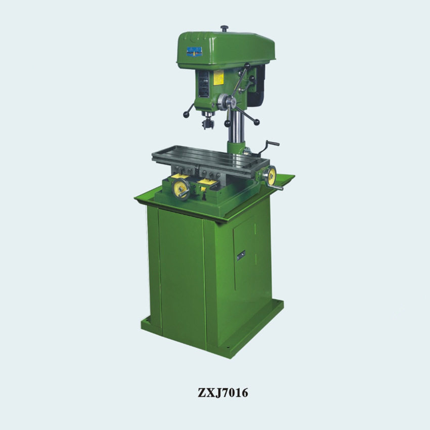西湖牌铣钻床ZXJ7016 ZX7020钻孔端铣多功能钻床工业级台式钻铣床