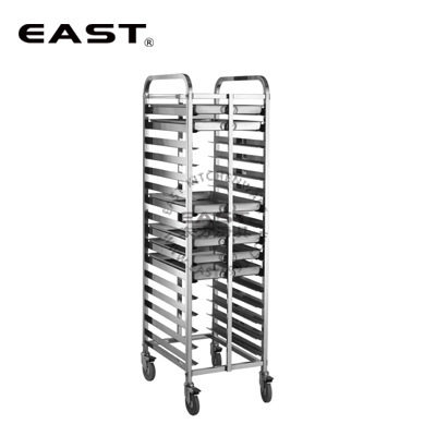 （拆装式）不锈钢饼盆车【EAST东方厨具】灰色