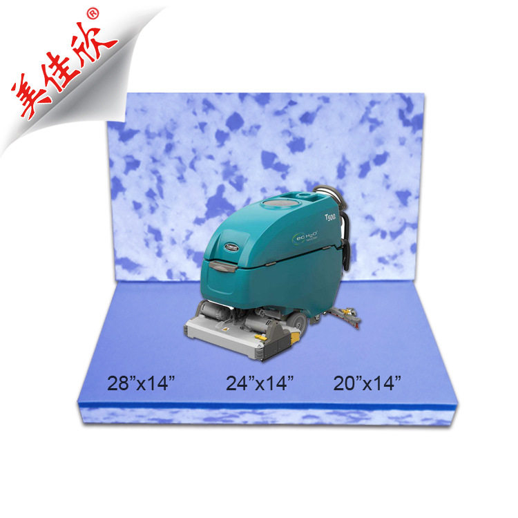 24*14 inch 大理石地板清洁设备清洗机胶合蜜胺复合起毛布清洗垫