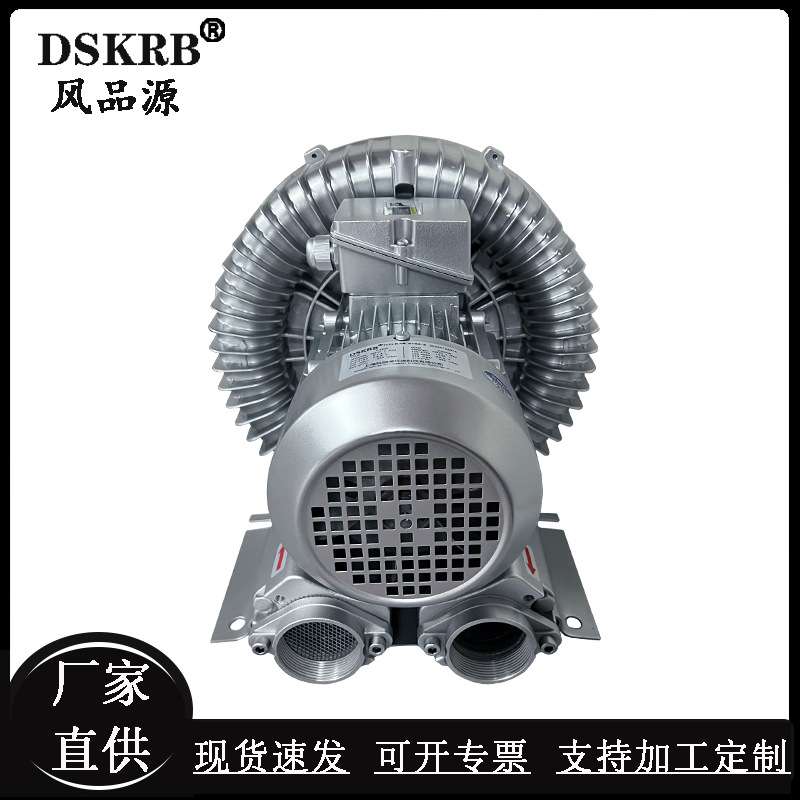 电镀池曝气鼓风机单叶轮漩涡气泵2GH 710-H263kw380v高压涡流风机