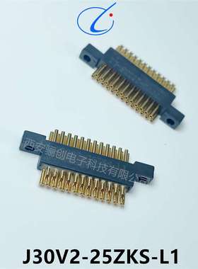 J30V2线缆式矩形接插件J30V2-9TJ-L1/15TJL1/21TJL1/25TJL1-300MM