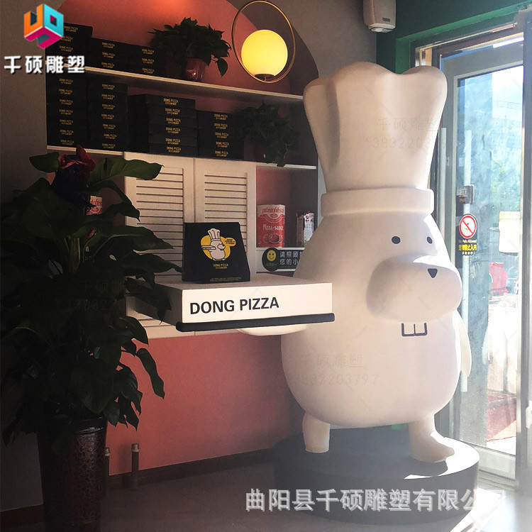 玻璃钢卡通雕塑定制户外商业街