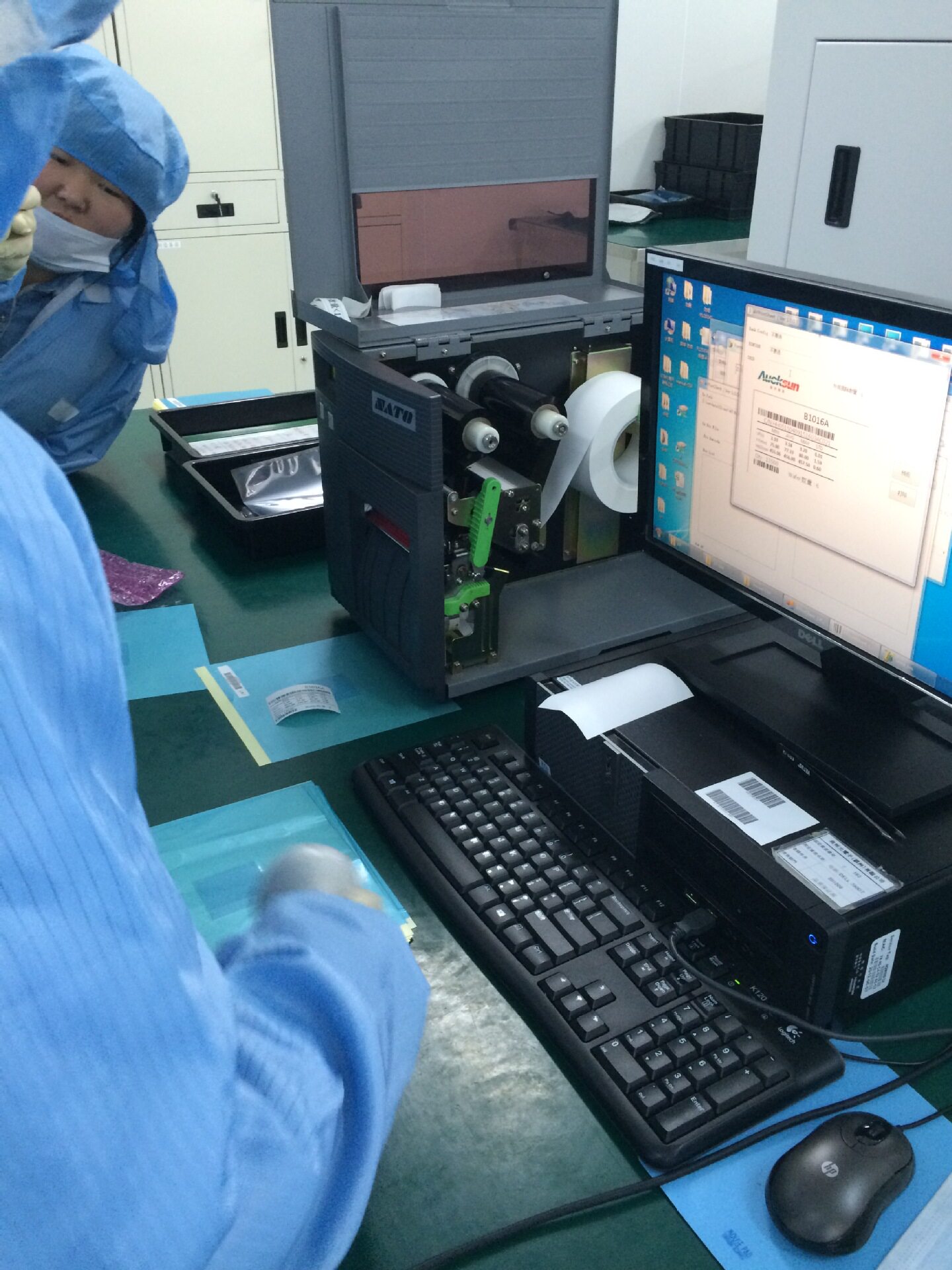 苏州高新区艾利MZ2021亮白PI HTC无尘PCB标签100*170mm低VOC