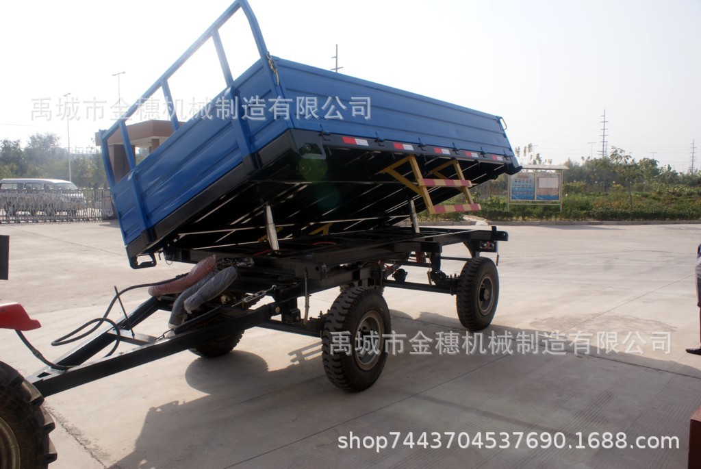 5吨液压自卸农机具运输拖车
